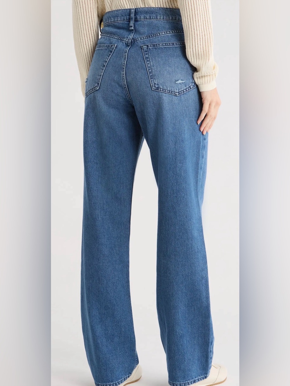 Rag and Bone Shannon High Waist Relaxed Straight leg jeans color Polk size 25 - Picture 2 of 10